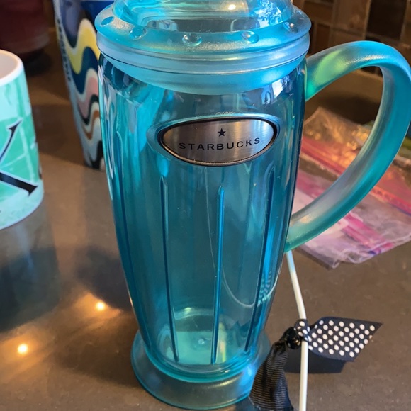 Starbucks 2003 Summer Rocket Tumbler, Trio (3) of Tumblers, Barista Collection - Picture 4 of 11